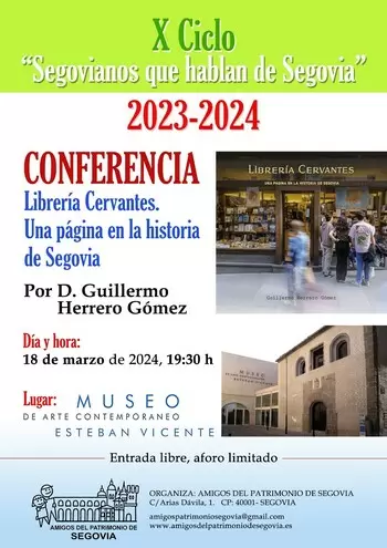 Conferencia sobre Librería Cervantes