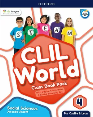 CLIL WORLD SOCIAL SCIENCES 4. CLASS BOOK (CASTILE & LEON)