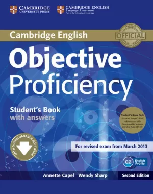 OBJECTIVE PROFICIENCY STUDENT'S BOOK PACK (STUDENT'S BOOK WITH ANSWERS WITH DOWN OBJECTIVE PROFICIENCY STUDENT'S BOOK PACK (STUDENT'S BOOK WITH ANSWERS WITH DOWN