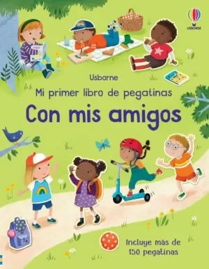 CON MIS AMIGOS MI PRIMER LIBRO PEGATINAS