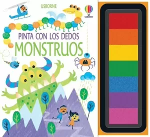 MONSTRUOS PINTA CON LOS DEDOS MONSTRUOS PINTA CON LOS DEDOS