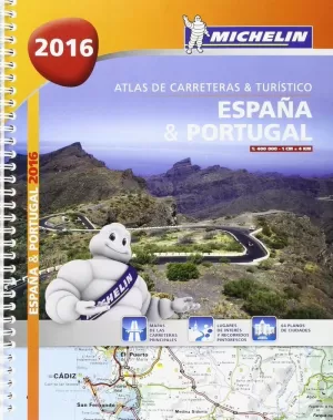 ATLAS DE CARRETERAS Y TURÍSTICO ESPAÑA & PORTUGAL (FORMATO A-4) ATLAS DE CARRETERAS Y TURÍSTICO ESPAÑA & PORTUGAL (FORMATO A-4)