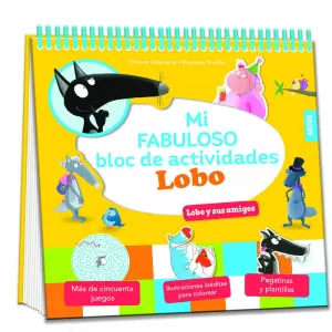 MI FABULOSO BLOC DE ACTIVIDADES LOBO. LOBO Y SUS AMIGOS