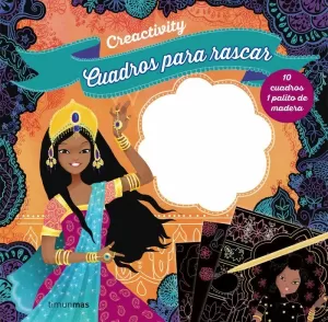 CREACTIVITY. CUADROS PARA RASCAR. PRINCESAS DEL MUNDO CREACTIVITY. CUADROS PARA RASCAR. PRINCESAS DEL MUNDO