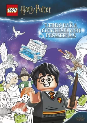 LEGO HARRY POTTER. LIBRO PARA COLOREAR CON PEGATINAS LEGO HARRY POTTER. LIBRO PARA COLOREAR CON PEGATINAS
