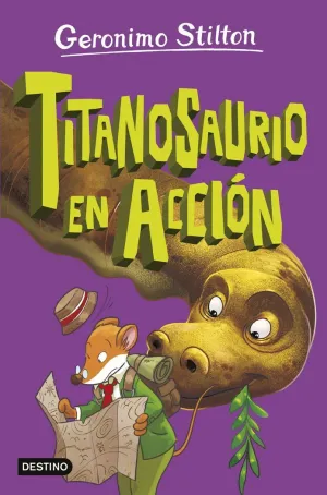 ISLA DE LOS DINOSAURIOS 4, LA. TITANOSAURIO EN ACCION