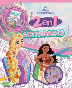 PRINCESAS. ACTIVIDADES 2 EN 1