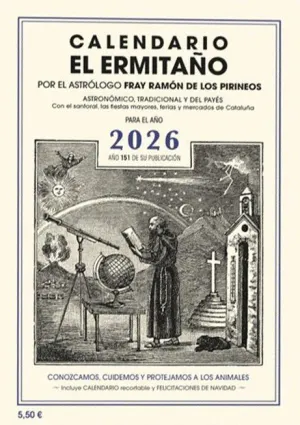 CALENDARIO EL ERMITAÑO 2026