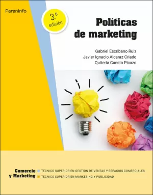 POLÍTICAS DE MARKETING 3.ª EDICIÓN 2022 POLÍTICAS DE MARKETING 3.ª EDICIÓN 2022