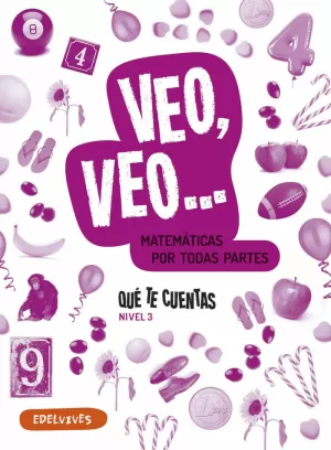 QUÉ TE CUENTAS - MATEMÁTICAS MANIPULATIVAS. NIVEL 3 QUÉ TE CUENTAS - MATEMÁTICAS MANIPULATIVAS. NIVEL 3