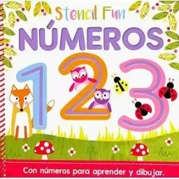STENCIL FUN NÚMEROS