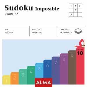 SUDOKU IMPOSIBLE. NIVEL 10 SUDOKU IMPOSIBLE. NIVEL 10