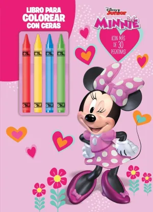 MINNIE. LIBRO PARA COLOREAR CON CERAS 2 MINNIE. LIBRO PARA COLOREAR CON CERAS 2