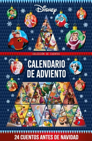 DISNEY. CALENDARIO DE ADVIENTO. 24 CUENTOS ANTES D