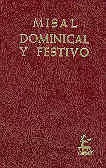 MISAL DOMINICAL Y FESTIVO MISAL DOMINICAL Y FESTIVO
