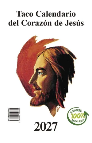 TACO CALENDARIO DEL CORAZON DE JESUS - GIGANTE - 2027