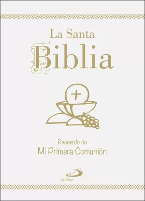 LA SANTA BIBLIA - EDICIÓN CARTONÉ, ORO Y UÑEROS