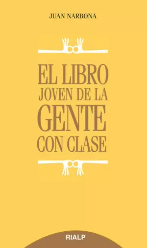 EL LIBRO JOVEN DE LA GENTE CON CLASE