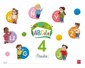 CUADERNO DE LECTOESCRITURA 4, PAUTA. ABCOLE 17