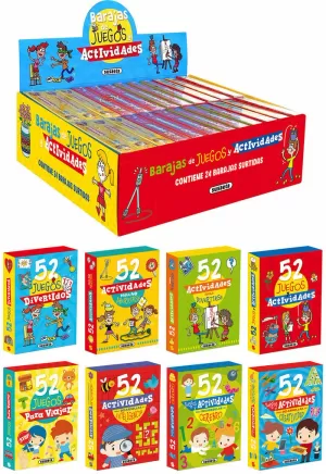 ESTUCHE CON 24 BARAJAS DE JUEGOS Y ACTIVIDADES ESTUCHE CON 24 BARAJAS DE JUEGOS Y ACTIVIDADES