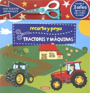 RECORTA Y PEGA TRACTORES Y MÁQUINAS