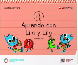 APRENDO CON LILA Y LILO CUADERNO 4