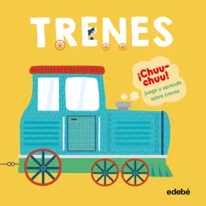 TRENES (LIBRO MÁS LOCOMOTORA DE MADERA) TRENES (LIBRO MÁS LOCOMOTORA DE MADERA)