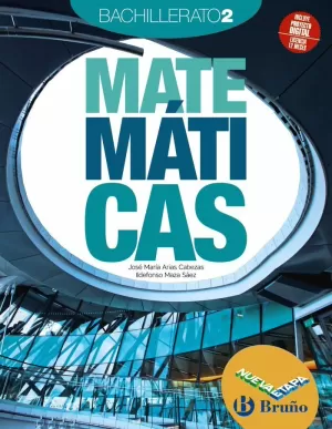 MATEMÁTICAS 2 BACHILLERATO NUEVA ETAPA BRUÑO