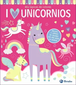 MIS LÁPICES DE COLORES, I LOVE UNICORNIOS MIS LÁPICES DE COLORES, I LOVE UNICORNIOS