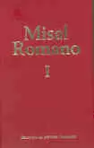 MISAL ROMANO COMPLETO. I: ADVIENTO-PASCUA