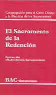 EL SACRAMENTO DE LA REDENCIÓN. INSTRUCCIÓN 