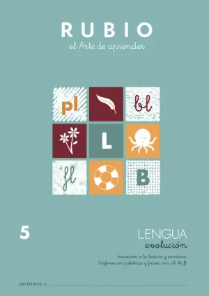 LENGUA EVOLUCIÓN RUBIO 5