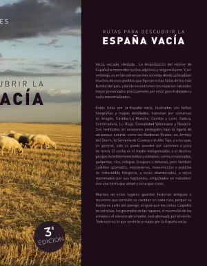 RUTAS PARA DESCUBRIR LA ESPAÑA VACÍA RUTAS PARA DESCUBRIR LA ESPAÑA VACÍA