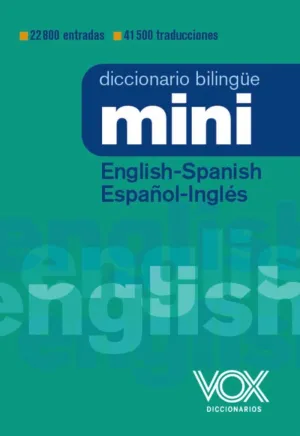DICCIONARIO MINI ENGLISH