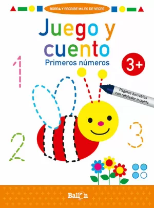 JUEGO Y CUENTO - PRIMEROS NÚMEROS +3 JUEGO Y CUENTO - PRIMEROS NÚMEROS +3