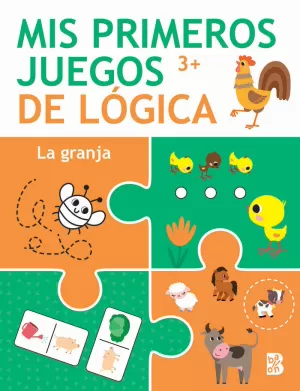 MIS PRIMEROS JUEGOS DE LÓGICA +3 LA GRANJA MIS PRIMEROS JUEGOS DE LÓGICA +3 LA GRANJA