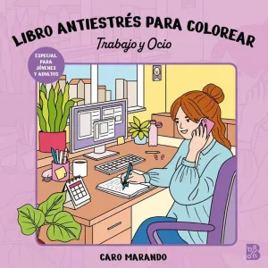 ANTIESTRES COLOREAR TRABAJO OCIO