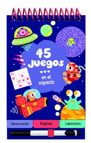 45 JUEGOS EL ESPACIO. AUZOU